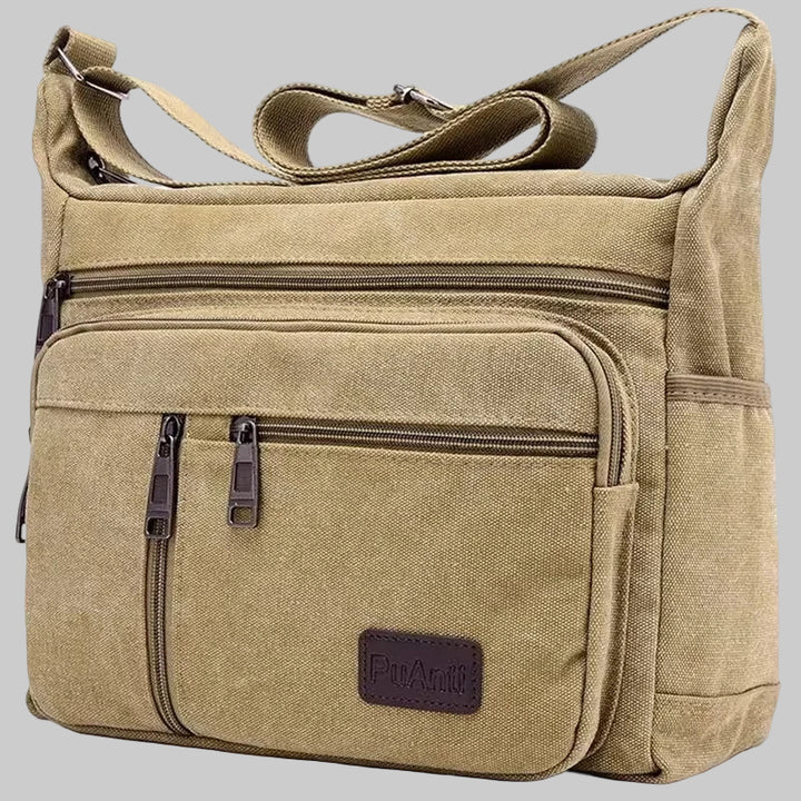 Retro Messenger Crossbody Canvas Travel Bag