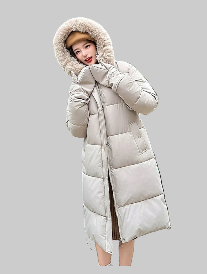 High-Quality Cotton Padded Stylish Winter Down Parka Coat
