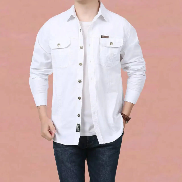 Safari Cotton Long Sleeve Shirt