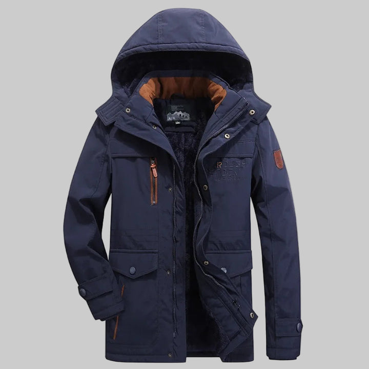 Fleece Lined padded Thickened Parkas Jackets
