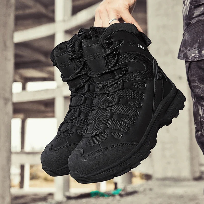 HIKRR | High-Top Waterproof Men's Tactical Boots