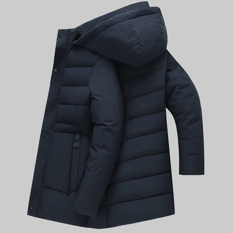 Fleece Hooded Warm Windproof Winter Coat