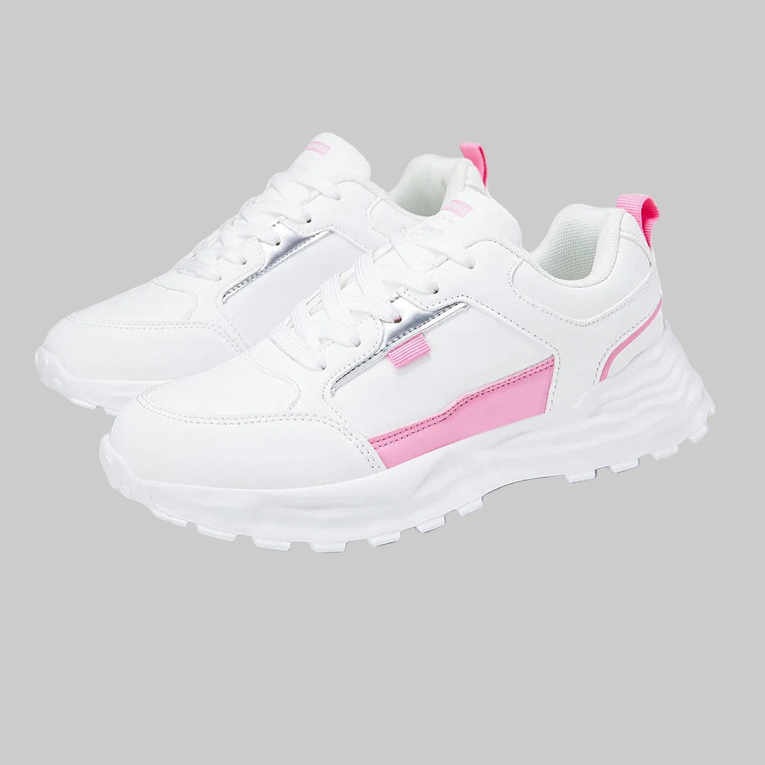 Lace-Up Breathable Pop Sneakers