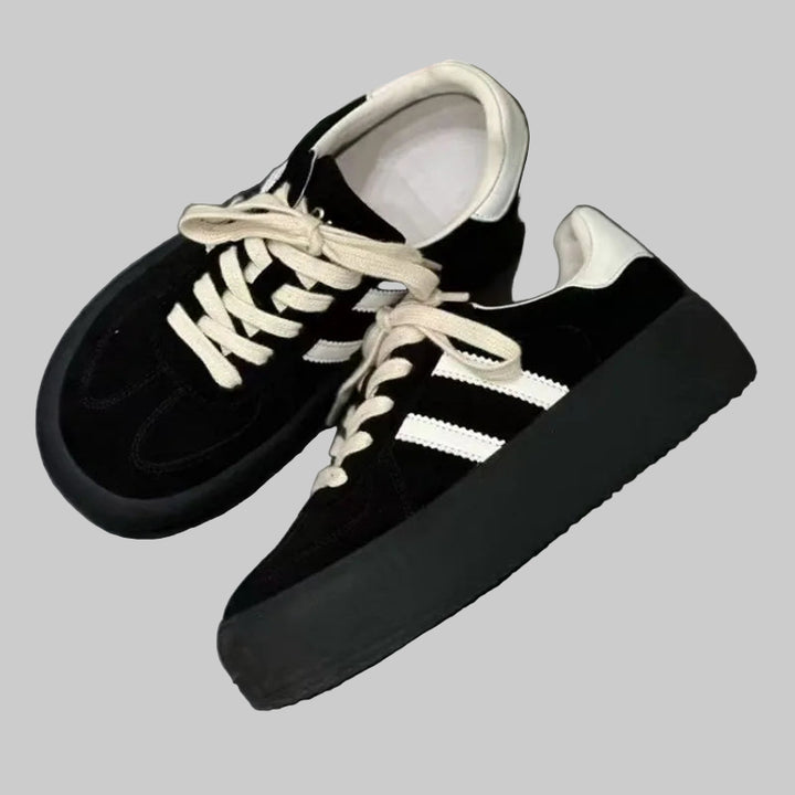 Casual Lace-Up durable vulcanized Sneakers
