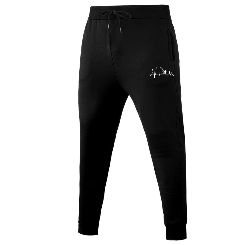 Printed Tracksuit Hoodie Sweatpants Set