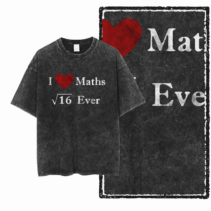 Printed Cotton Acid-Washed Graphic Unisex T-Shirt