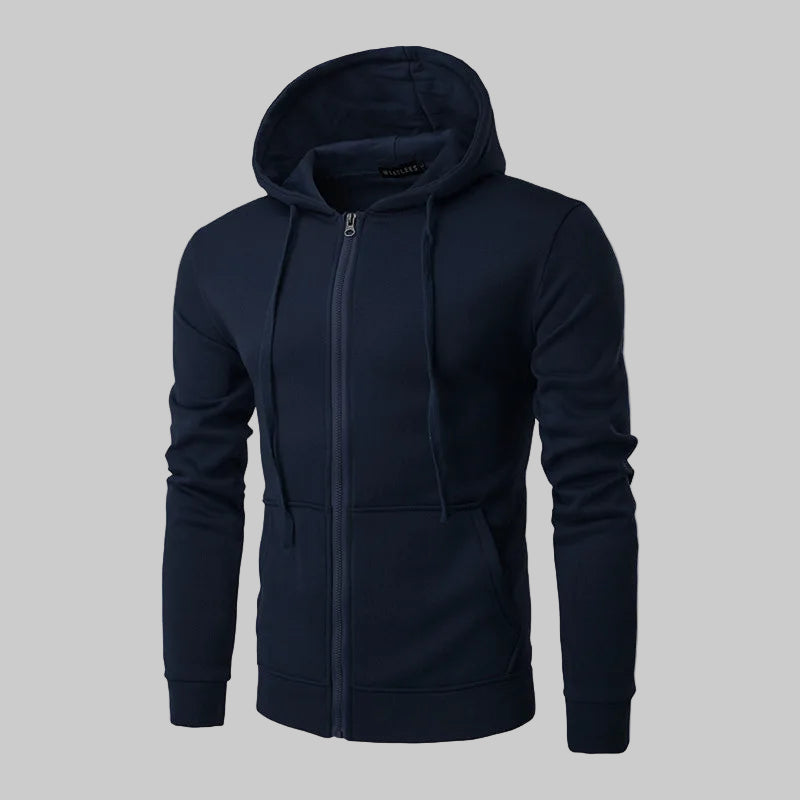 Slim Fit Long Sleeve Hoodies