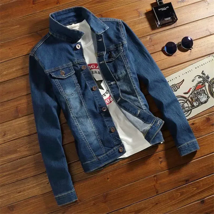 Trendy Winter Fleece-Lined Denim Jacket