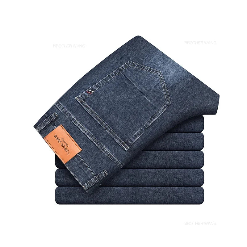 Lightweight Stretchy Cotton Jeans