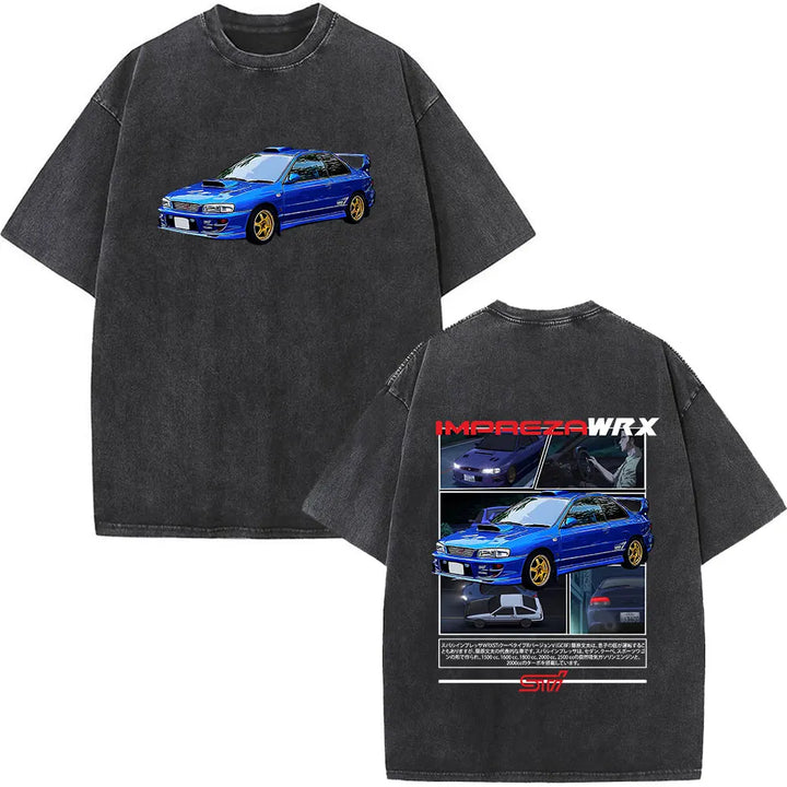 Anime Initial D Drift AE86 & JDM Vintage T-Shirt