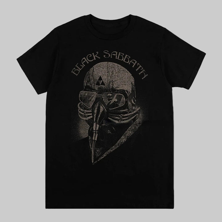 Unisex Black Metal Rock Band Graphic Tees
