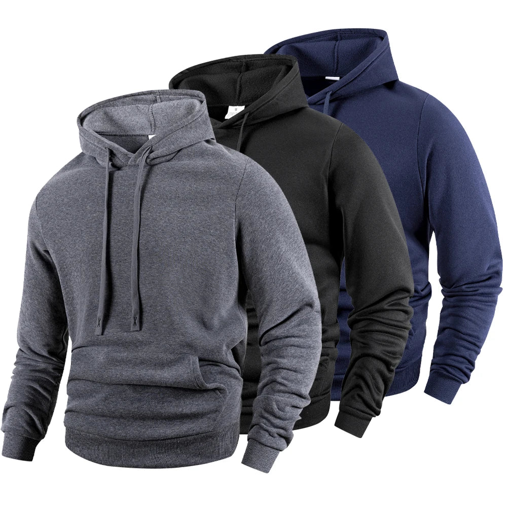 Unisex Casual Loose Fit Thick Hoodies