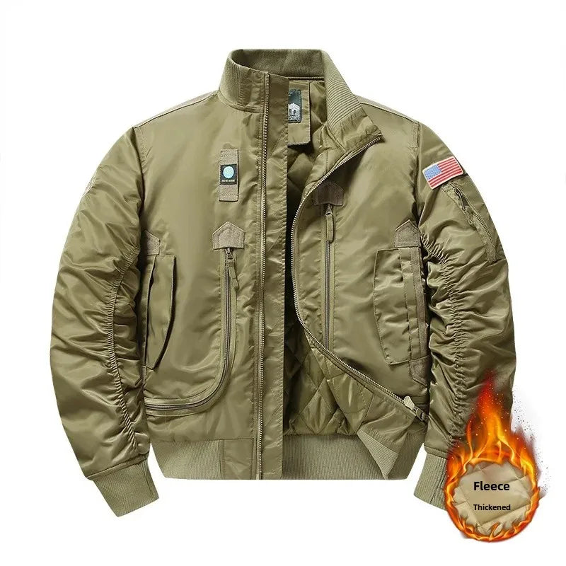 USA Thickened Air Force Bomber Jacket