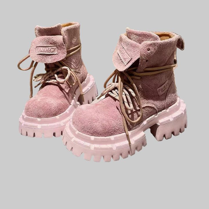 Chic Suede Cozy Chelsea Ankle Boots