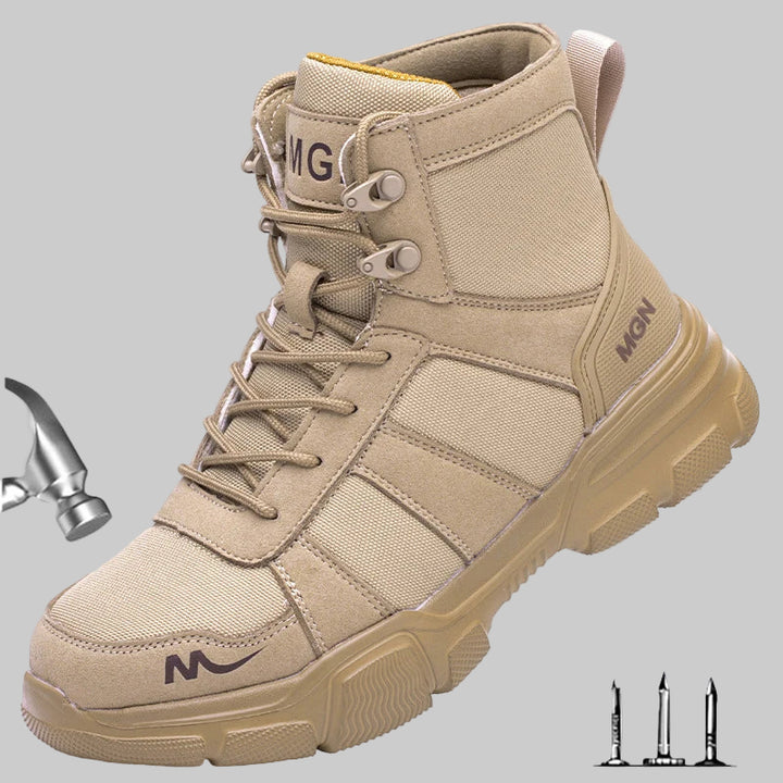 Unbreakable Unisex Steel Toe Puncture-Resistant Work Boots