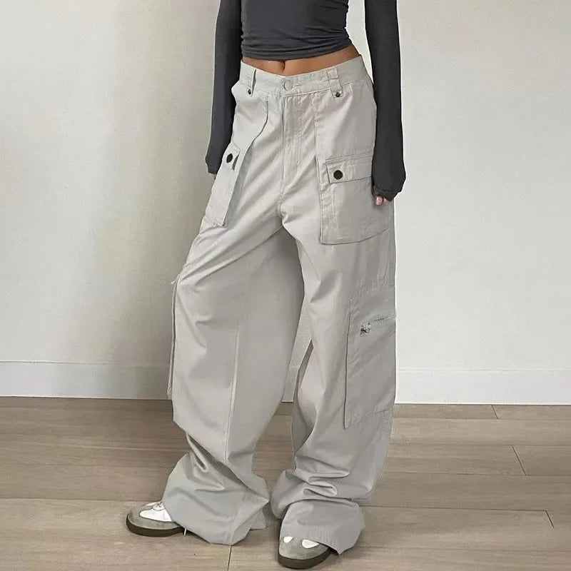 Trendy Low Waist Casual Cargo pants