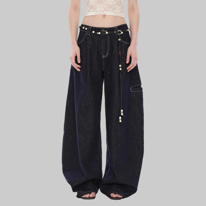 Retro Y2K High-Waisted Wide Leg Baggy Jeans