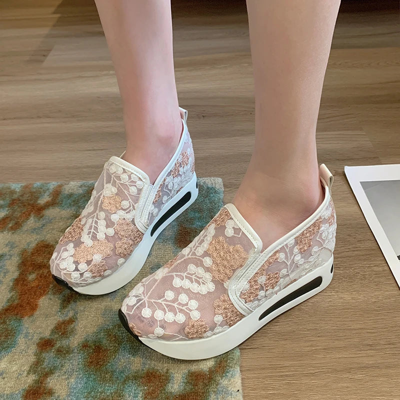 Slip-On Chunky Platform Sneakers