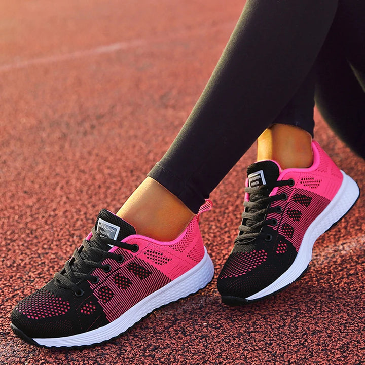 Comfy Lace-Up Casual Sneakers