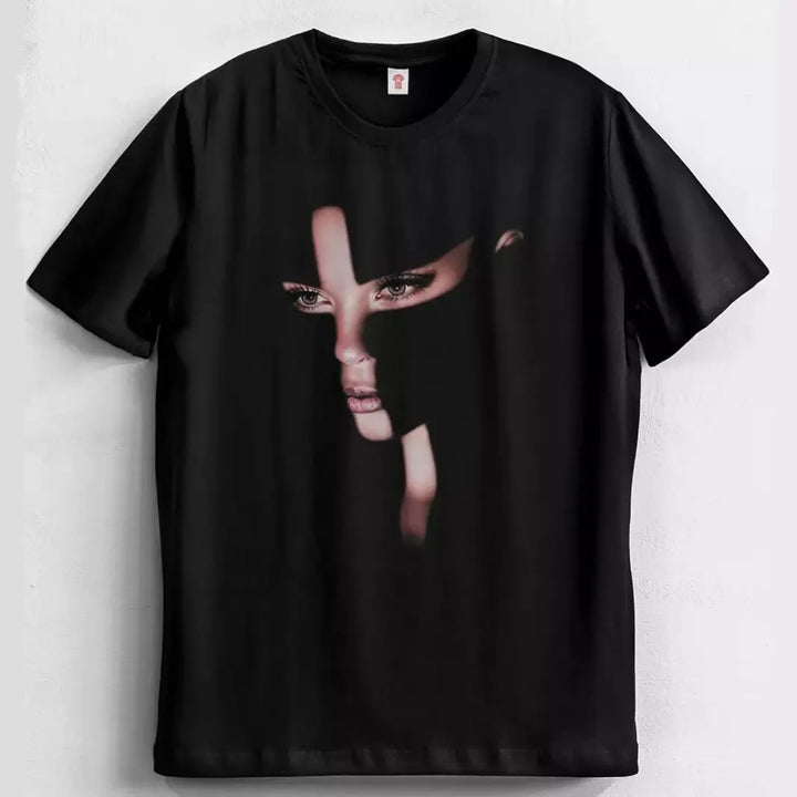 Doberman Print Cotton T-Shirt