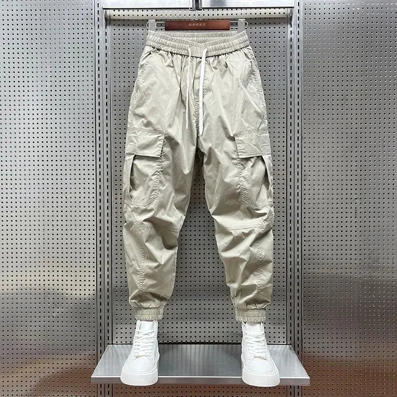 Harem Cargo Pants - Multi-Pocket Casual
