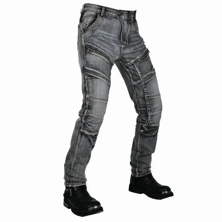 Tear-Resistant Y2K Motorcycle Riding Jeans