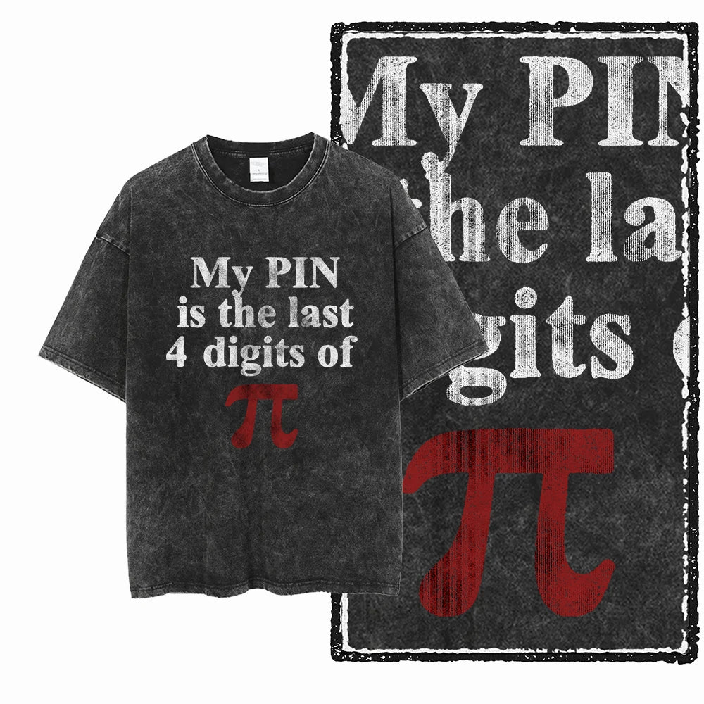 Printed Cotton Acid-Washed Graphic Unisex T-Shirt