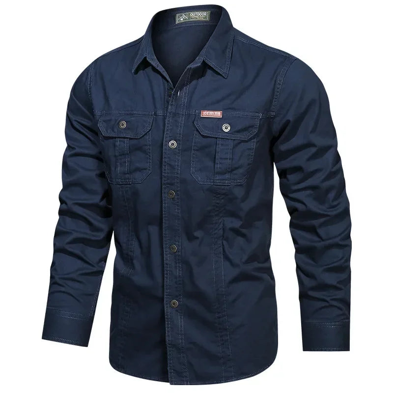 Safari Cotton Long Sleeve Shirt