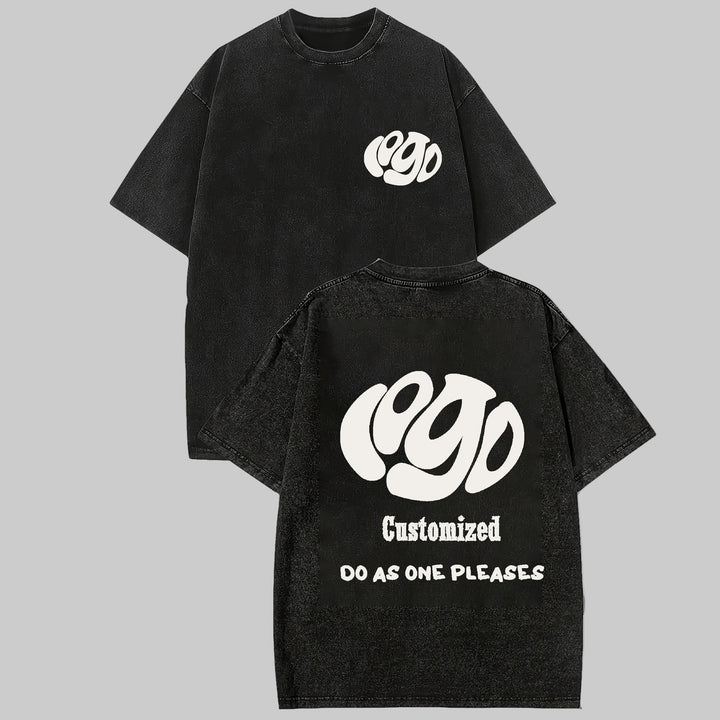 Retro Oversized Print Unisex Cotton T-Shirts