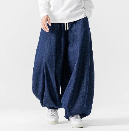 Retro Loose Harem Jeans