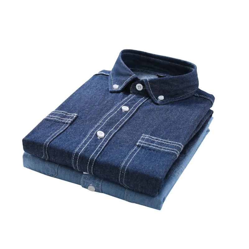 Casual Denim Summer Shirt