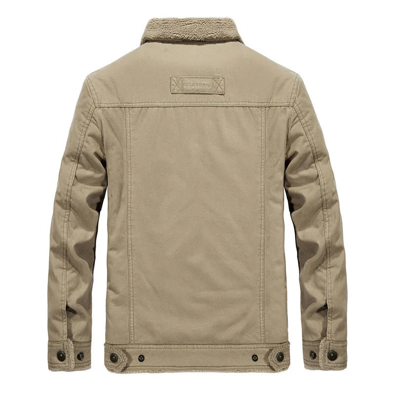 Warm Fleece Cotton-Padded Winter Jacket