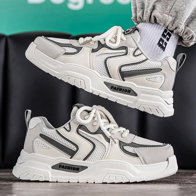 Breathable Low-Cut Thick Soles Chunky Sneakers