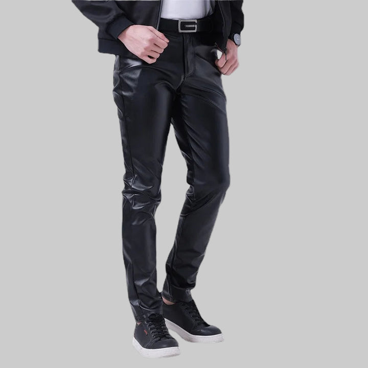 Men's Fashion Leather Pants