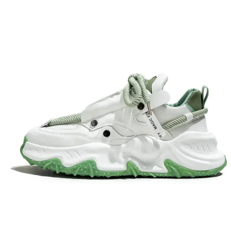Light Luxury Non-slip Wear-resistant Chunky Sneakers