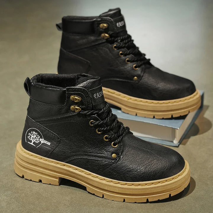 British Style High-Top Boots