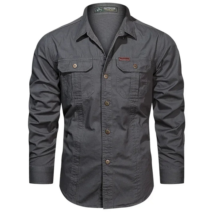 Safari Cotton Long Sleeve Shirt