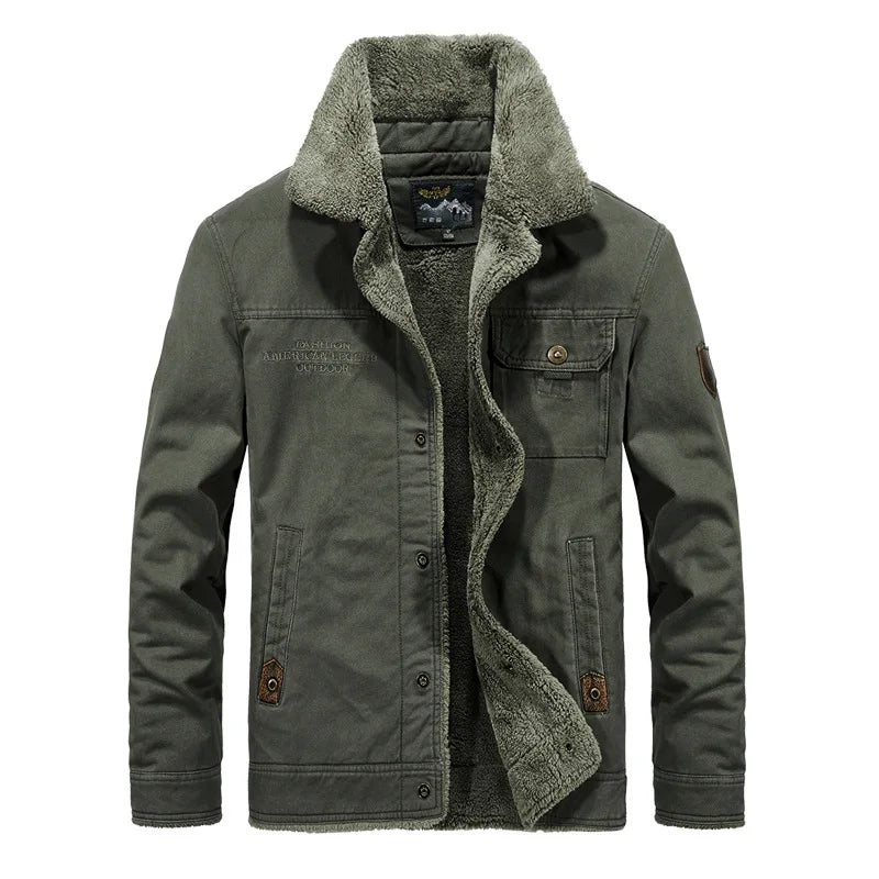 Warm Fleece Cotton-Padded Winter Jacket