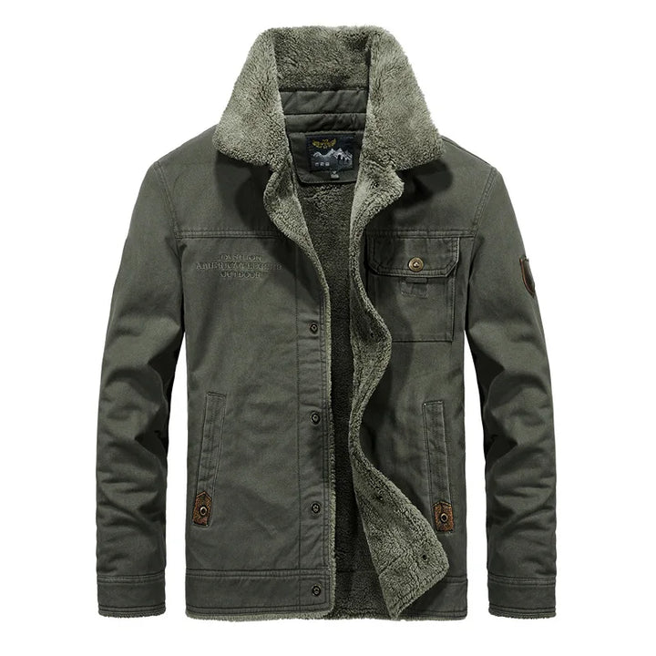 Warm Fleece Cotton-Padded Winter Jacket