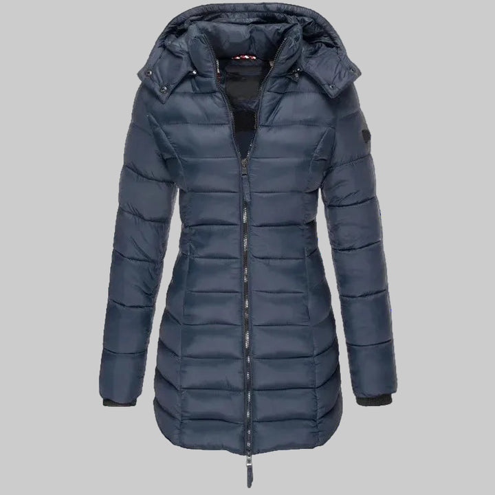 KORRA ™| Slim Fit down Mid-Length Jacket