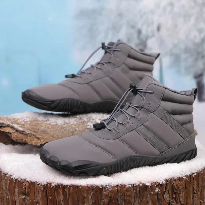Waterproof Cotton Fleece-Lined Winter Hiking Boots