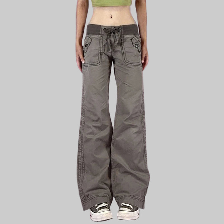 Vintage Boot Cut Casual Pants