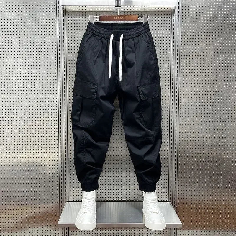 Harem Cargo Pants - Multi-Pocket Casual
