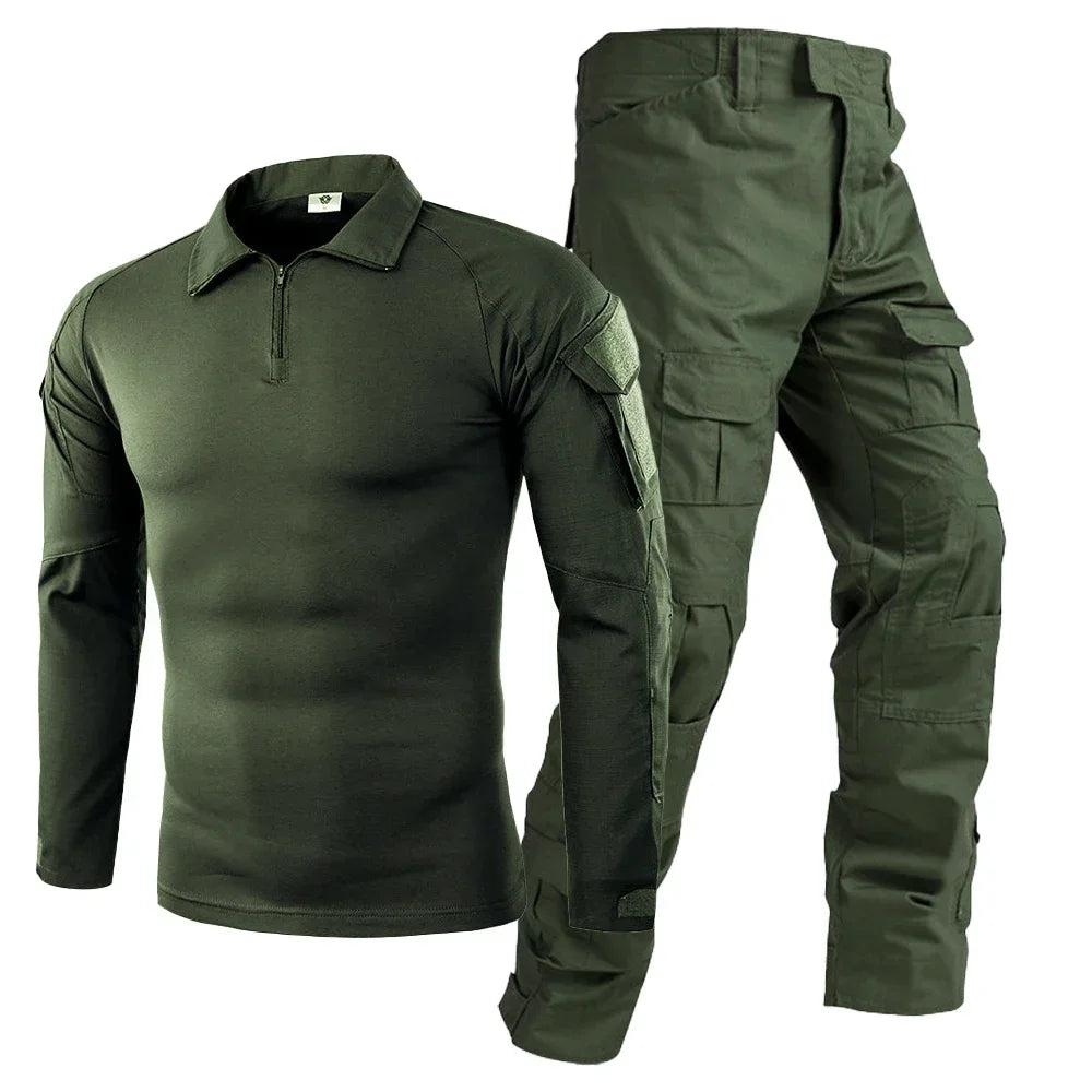 Tactical Military Camouflage Uniform Set