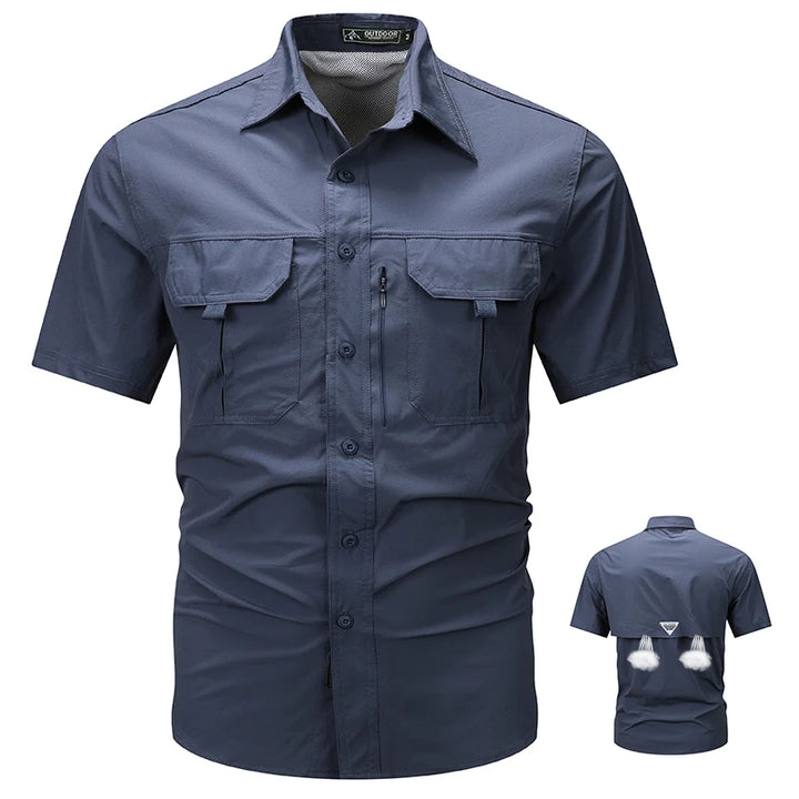 Outdoor Ice Silk Short-Sleeve Shirt