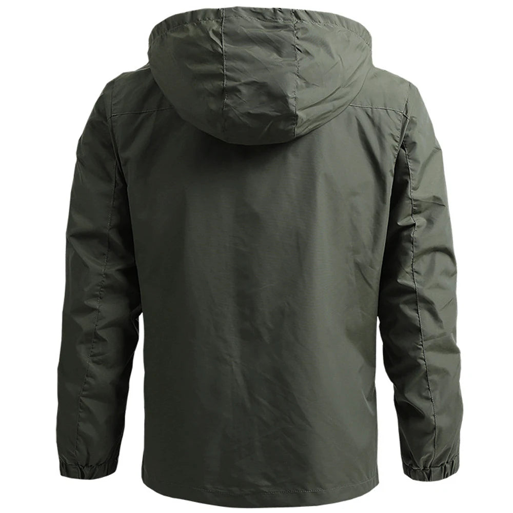 Tactical Waterproof Hooded Military Style Jacket