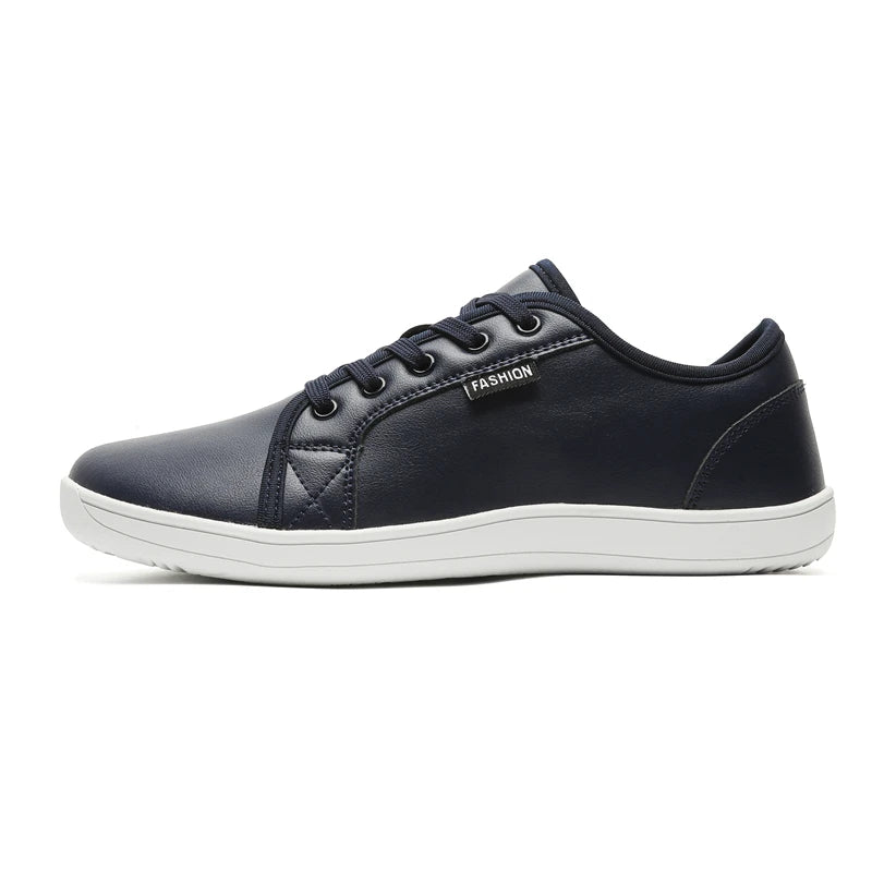 Barefoot Unisex Wide Width Leather Walking Shoes
