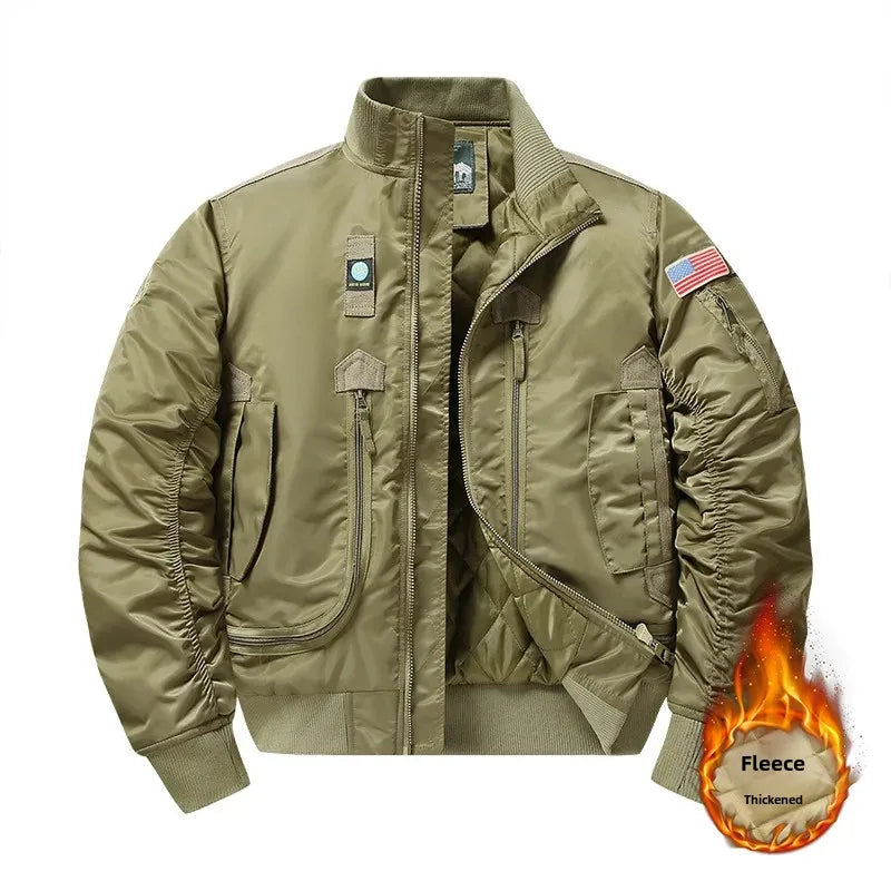 USA Thickened Air Force Bomber Jacket