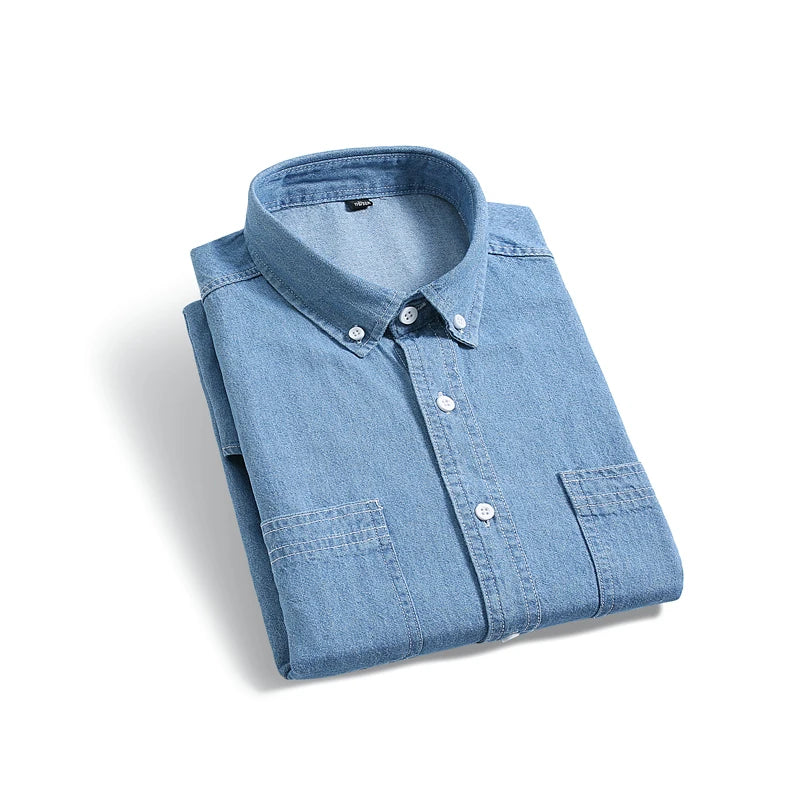 Casual Denim Summer Shirt