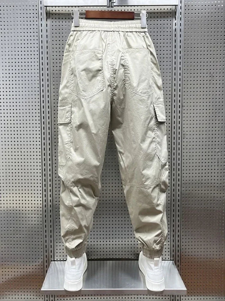 Harem Cargo Pants - Multi-Pocket Casual